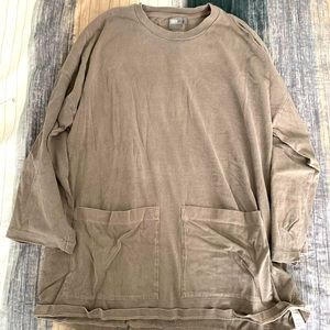 ASOS Longsleeve Tee with Front Pockets - XL